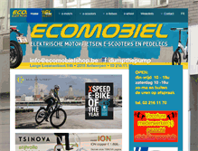 Tablet Screenshot of ecomobielshop.be